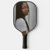 Raquette De Pickleball Modern Custom 2 Photo Pickleball Paddle (Verso)