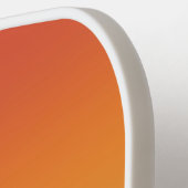 Raquette De Pickleball Modern Monogrammed Name Cool Gradient  (Détail gauche)