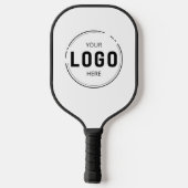 Raquette De Pickleball Moderne Ajouter Votre Logo Entreprise Marquée (Verso)