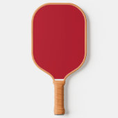 Raquette de Pickleball Moderne | Design Rouge Mini (Recto)