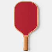 Raquette de Pickleball Moderne | Design Rouge Mini (Verso)