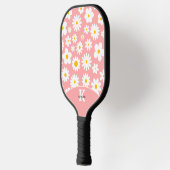 Raquette De Pickleball Moderne Flat Graphic Daisy Rose (Gauche)