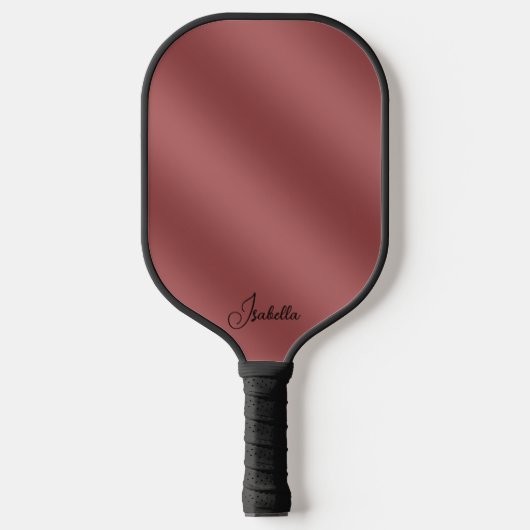 Raquette De Pickleball Moderne Simply Solid Red gradient motif (Recto)