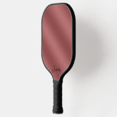 Raquette De Pickleball Moderne Simply Solid Red gradient motif (Gauche)