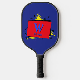 Raquette De Pickleball Modifier initial, ajouter le nom Calques géométriq