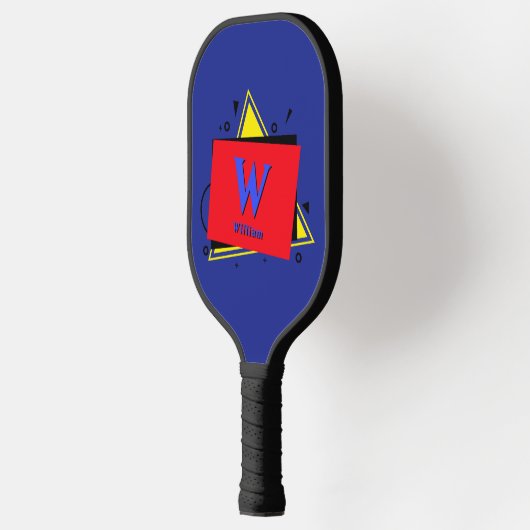 Raquette De Pickleball Modifier initial, ajouter le nom Calques géométriq (Gauche)
