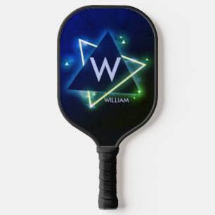 Raquette De Pickleball Modifier le nom d'ajout initial Triangles d'espace