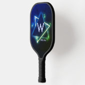 Raquette De Pickleball Modifier le nom d'ajout initial Triangles d'espace (Gauche)