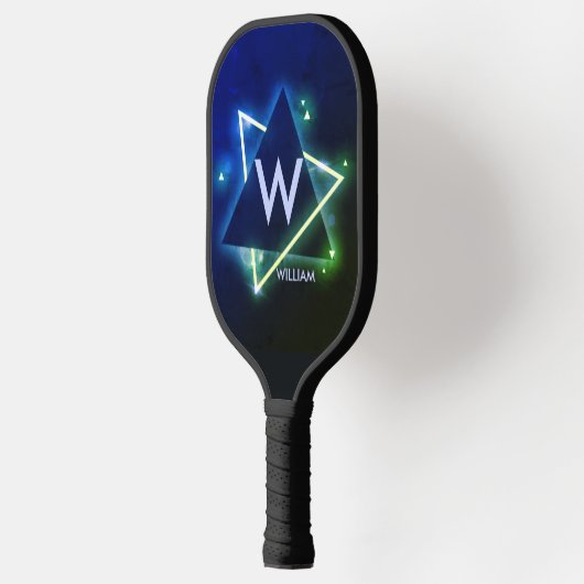 Raquette De Pickleball Modifier le nom d'ajout initial Triangles d'espace (Gauche)