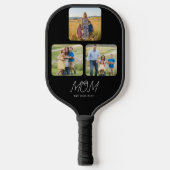 Raquette De Pickleball Mom Established Black Script 3 Photo   (Recto)