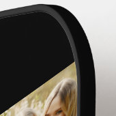 Raquette De Pickleball Mom Established Elegant Script Black 3 Photo  (Détail gauche)