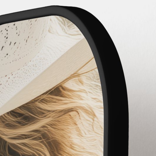 Raquette De Pickleball Mom Established Fun Script Photo  (Détail gauche)