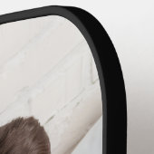 Raquette De Pickleball Mom Established Fun Script Photo Pickleball Paddle (Détail gauche)