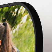 Raquette De Pickleball Mom Established Script Black Photo  (Détail gauche)