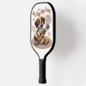 Raquette De Pickleball Mon Chien A Fleas Ukulele Tuning Chanson (Gauche)