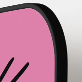 Raquette De Pickleball MON COEUR APPARTIENT À PICKLEBALL Gnome (Détail gauche)