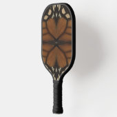 Raquette De Pickleball Monarch Butterfly Wing Close Up Motif (Gauche)