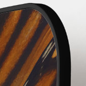 Raquette De Pickleball Monarque Papillon ailes Motif circulaire Gros plan (Détail gauche)