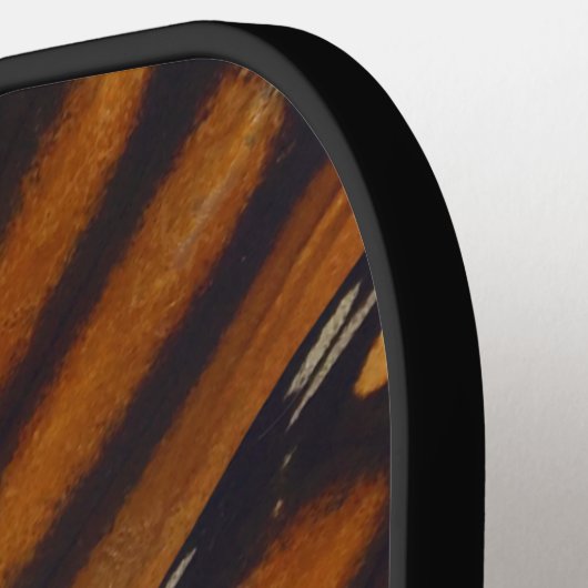 Raquette De Pickleball Monarque Papillon ailes Motif circulaire Gros plan (Détail gauche)