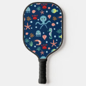 Raquette De Pickleball Monde marin (Verso)
