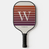 Raquette De Pickleball Monogram Sunset Gradient (Recto)