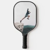 Raquette De Pickleball Monogram Wedding Groomsman Gift Photo (Verso)