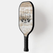 Raquette De Pickleball Monograme de Woodland (Gauche)