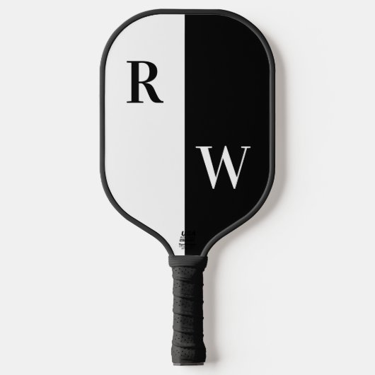 Raquette De Pickleball Monogramme (Recto)