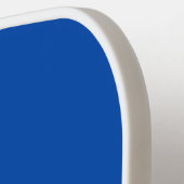 Raquette De Pickleball Monogramme bleu Cobalt solide (Détail gauche)