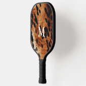 Raquette De Pickleball Monogramme Brown de vache (Gauche)