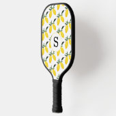 Raquette De Pickleball Monogramme citron (Gauche)