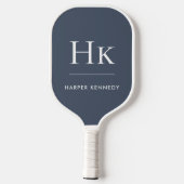 Raquette De Pickleball Monogramme classique (Verso)