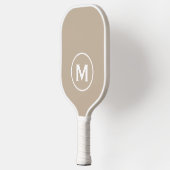 Raquette De Pickleball Monogramme classique minimal (Gauche)