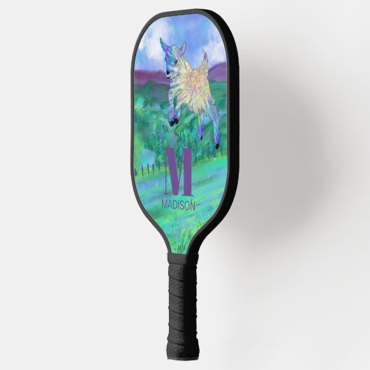 Raquette De Pickleball Monogramme de chèvre (Gauche)