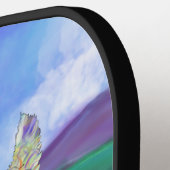 Raquette De Pickleball Monogramme de chèvre (Détail gauche)