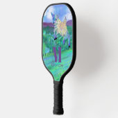 Raquette De Pickleball Monogramme de chèvre mignonne (Gauche)