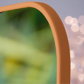 Raquette De Pickleball Monogramme de confleur orange de papillon d'hirond