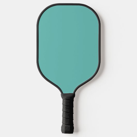 RAQUETTE DE PICKLEBALL MONOGRAMME ÉLÉGANT SCRIPT BLEU PICKLEBALL PADDLE (Verso)