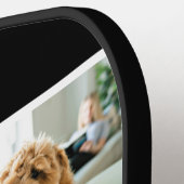 Raquette De Pickleball Monogramme et collage photo (Détail gauche)