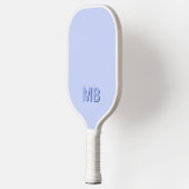 Raquette De Pickleball Monogramme initial moderne simple (Gauche)