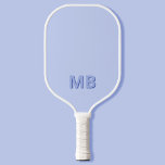 Raquette De Pickleball Monogramme initial moderne simple<br><div class="desc">Simple moderne Monogramme Pickleball Paddle. Créez votre propre pickleball personnalisé avec un nom initial personnalisé.</div>