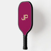Raquette De Pickleball Monogramme Modèle or Viva Magenta tendance (Gauche)