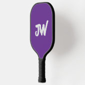 RAQUETTE DE PICKLEBALL MONOGRAMME MODERNE MINIMALISTE (Gauche)