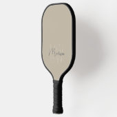 Raquette De Pickleball Monogramme moderne personnalisé (Gauche)