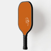 Raquette De Pickleball Monogramme - orange brûlée (Gauche)