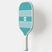 Raquette De Pickleball Monogramme personnalisé (Gauche)