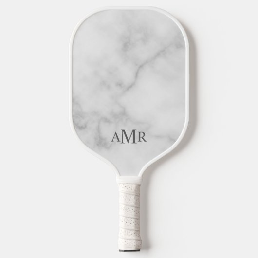 Raquette De Pickleball Monogramme personnalisé classique (Recto)