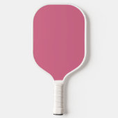 Raquette De Pickleball Monogramme Personnalisé Pickleball Coeur Rose Padd (Verso)