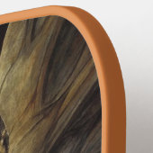 Raquette De Pickleball monogramme personnalisé Red Dragon (Détail gauche)