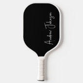 Raquette De Pickleball Monogramme Pickleball noir (Verso)